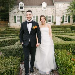 Seedling and Sage bride and groom at Appleford Estate