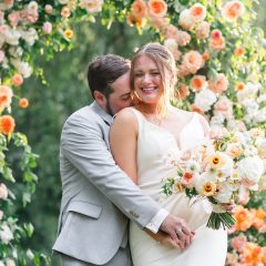 Seedling and Sage bride and groom at Morris Arboretum