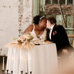Seedling and Sage wedding couple at BLDG39