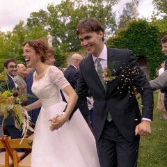 Seedling and Sage bride and groom at Highlands Mansion
