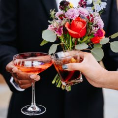Wedding bar and cocktails by Seedling and Sage Catering in Philadelphia, PA suburbs