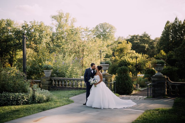 Seedling and Sage bride and groom at Morris Arboretum